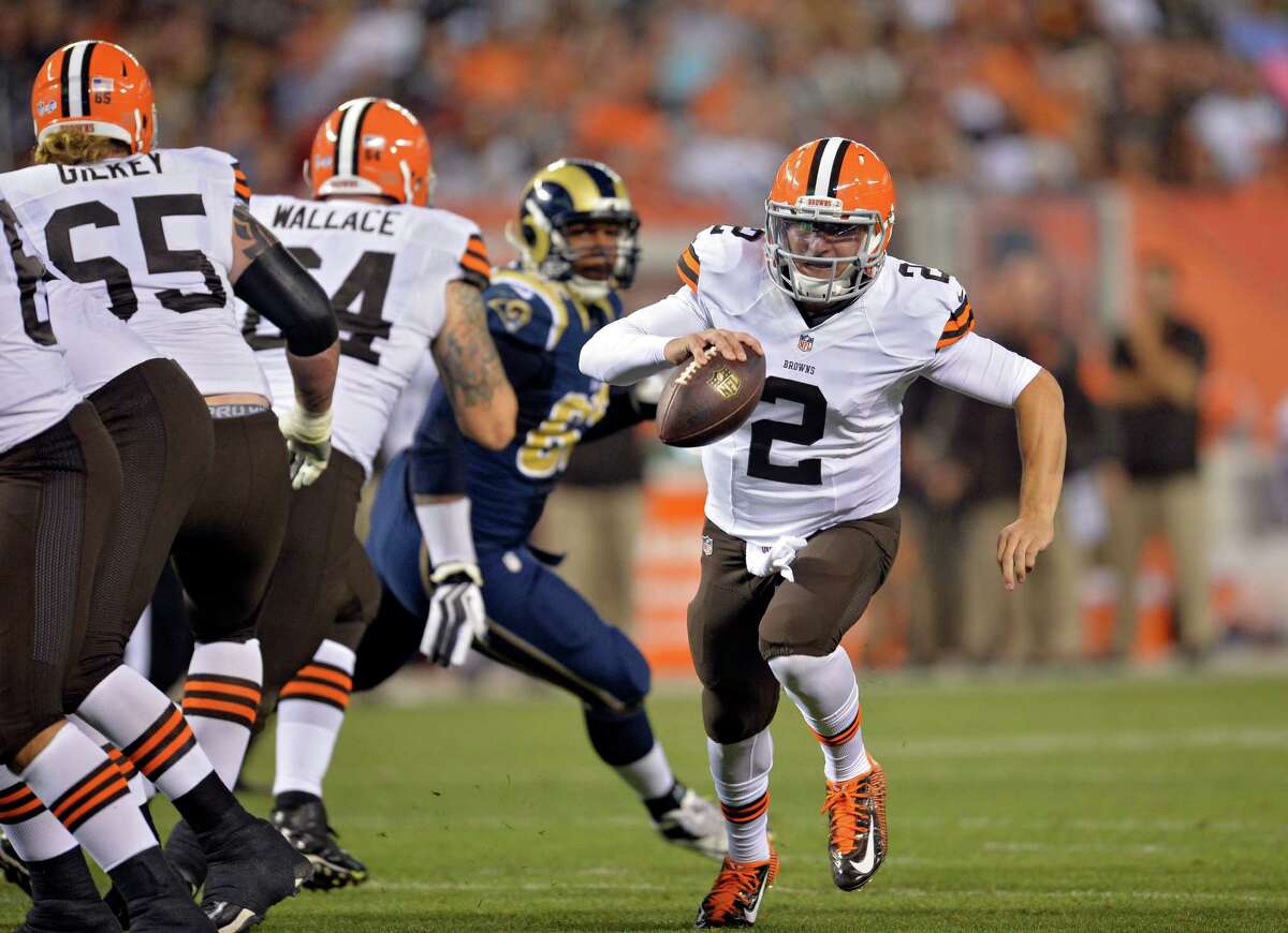 Ladies and Gentlemen, The Cleveland Browns play a football game