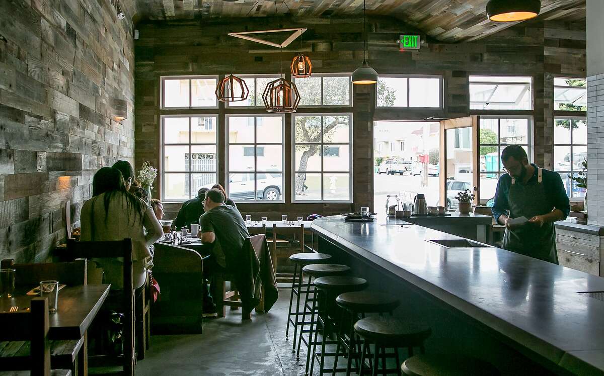 The interior of Outerlands in San Francisco, Calif., is seen on Thursday, July 18th, 2014.