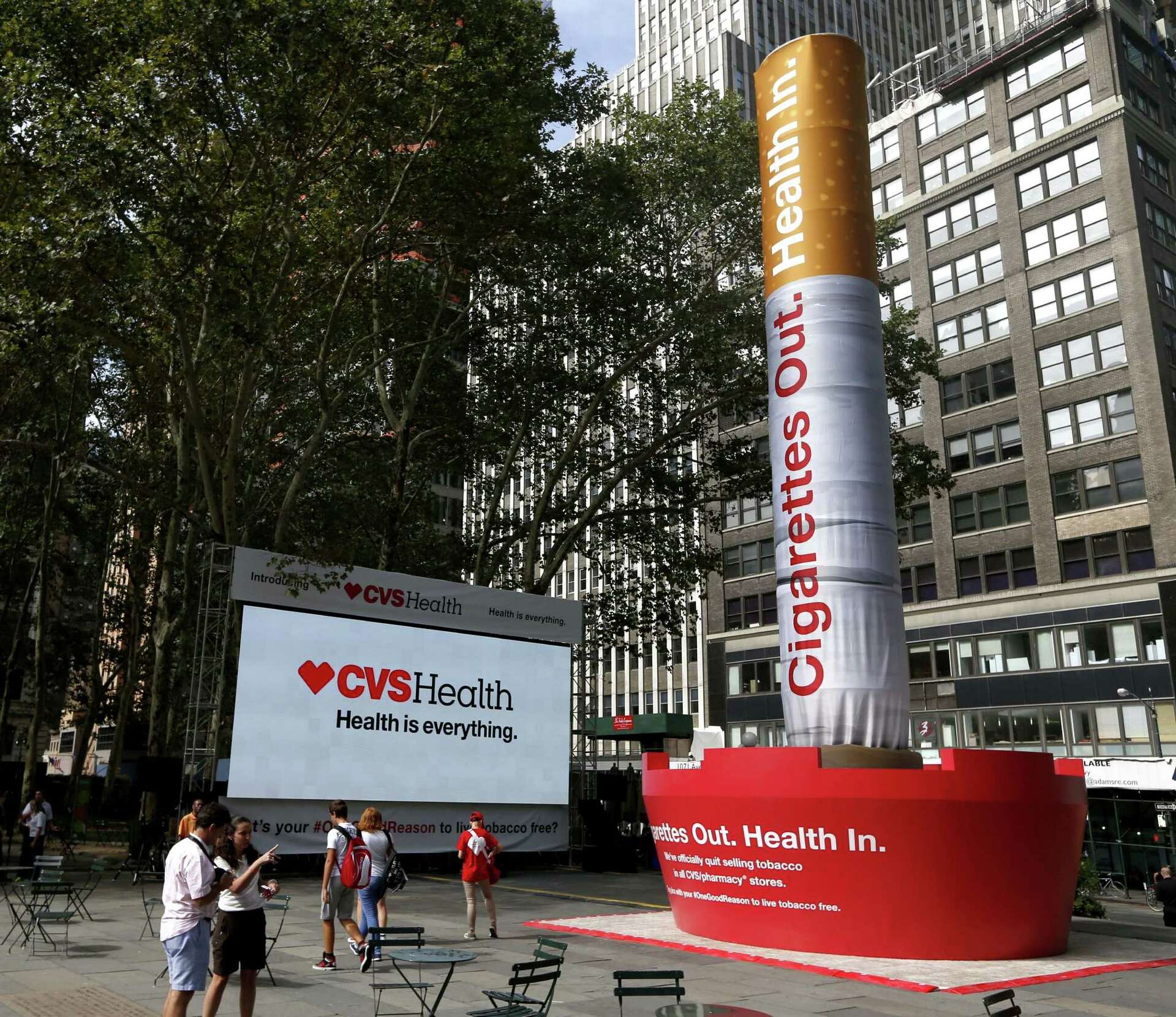 does cvs sell cigarettes Vows to Quit Selling Tobacco Products CVS changes name, stops tobacco