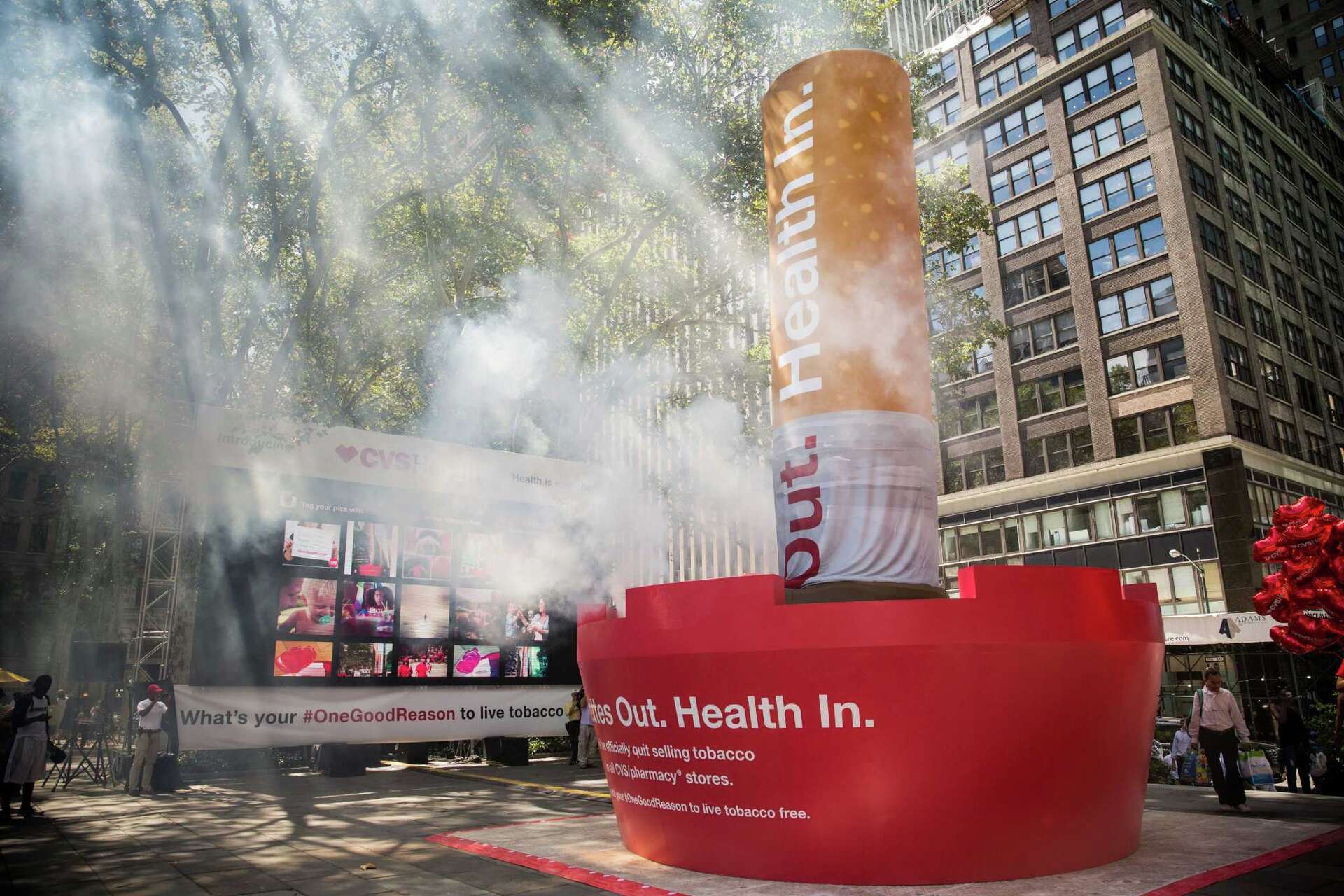cigarettes cvs CVS changes name, stops tobacco sales early