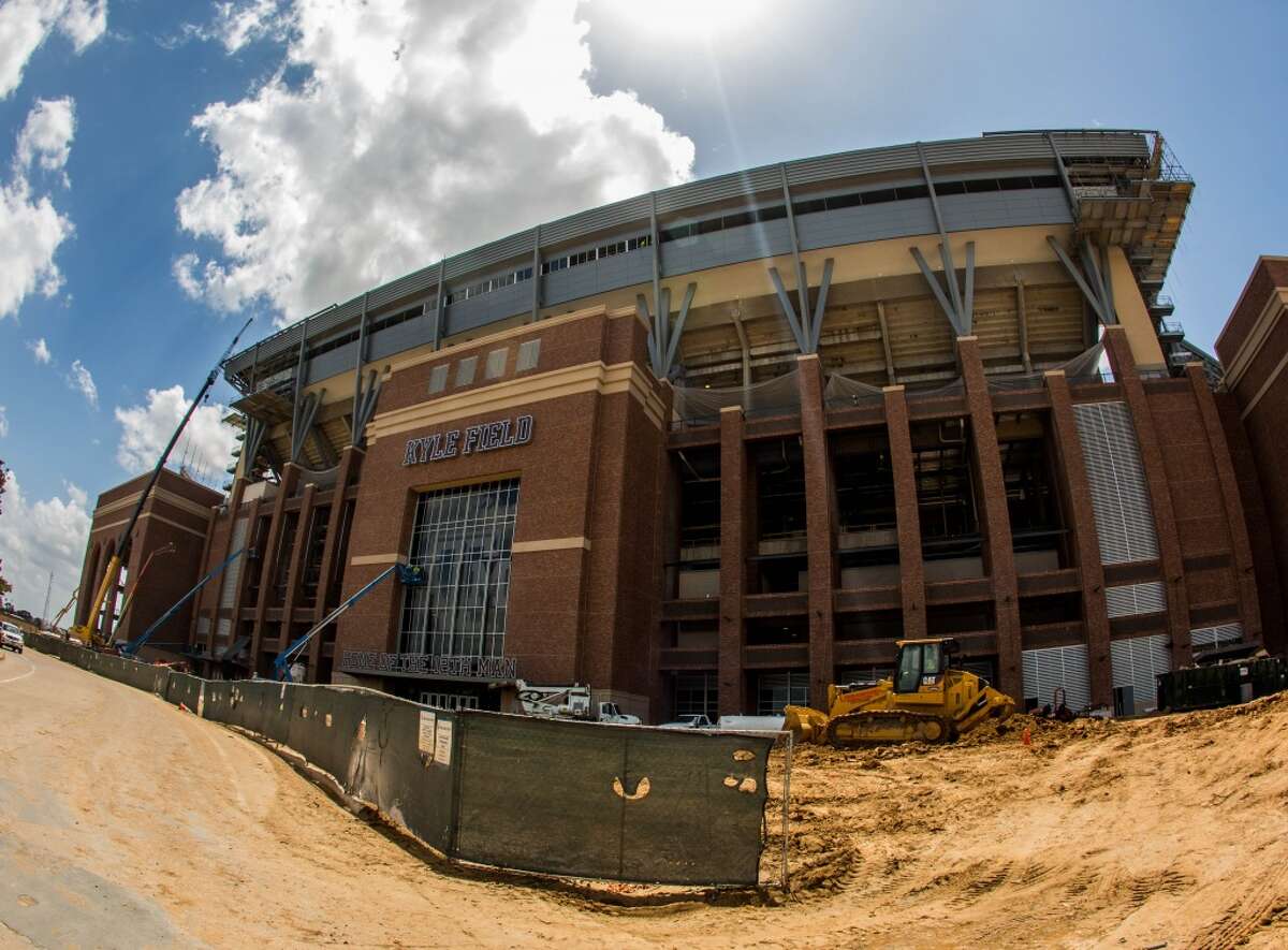 A portion of Kyle Field set for implosion next month