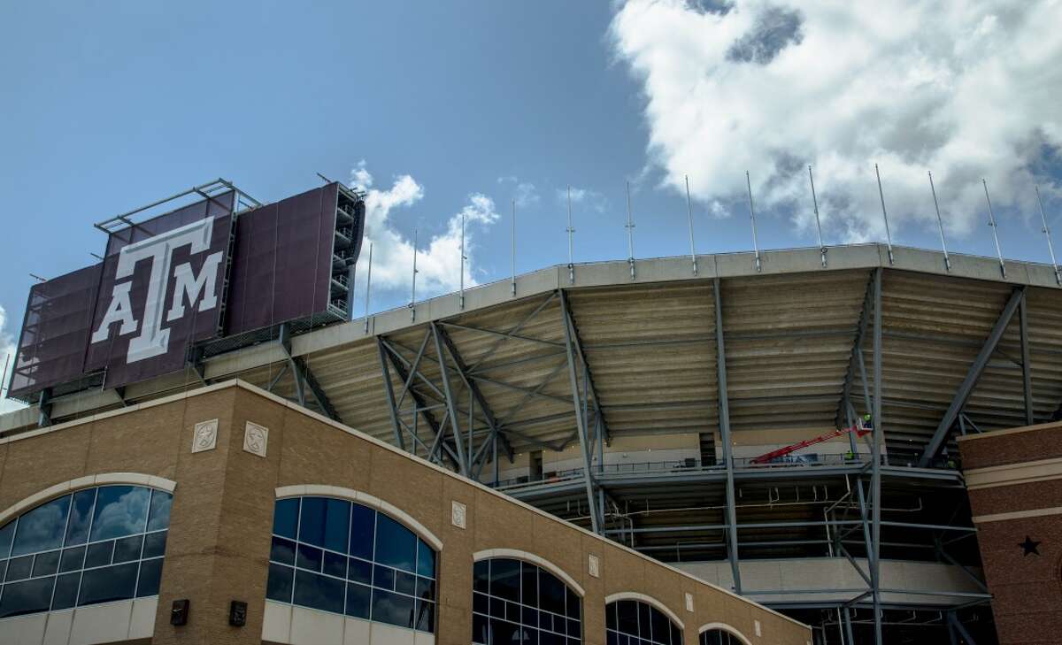 A portion of Kyle Field set for implosion next month