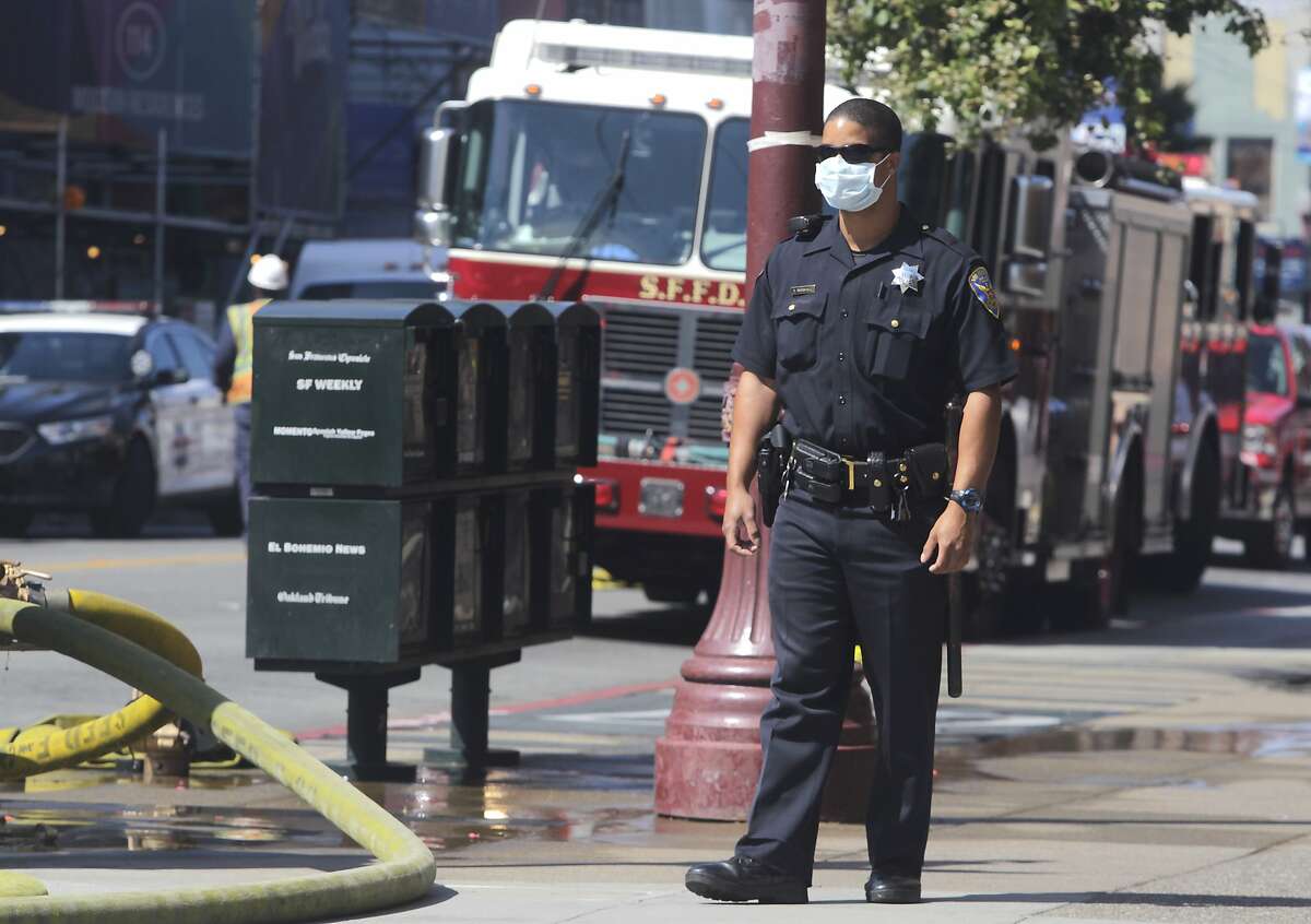 San Francisco firefighters contain big blaze in the Mission