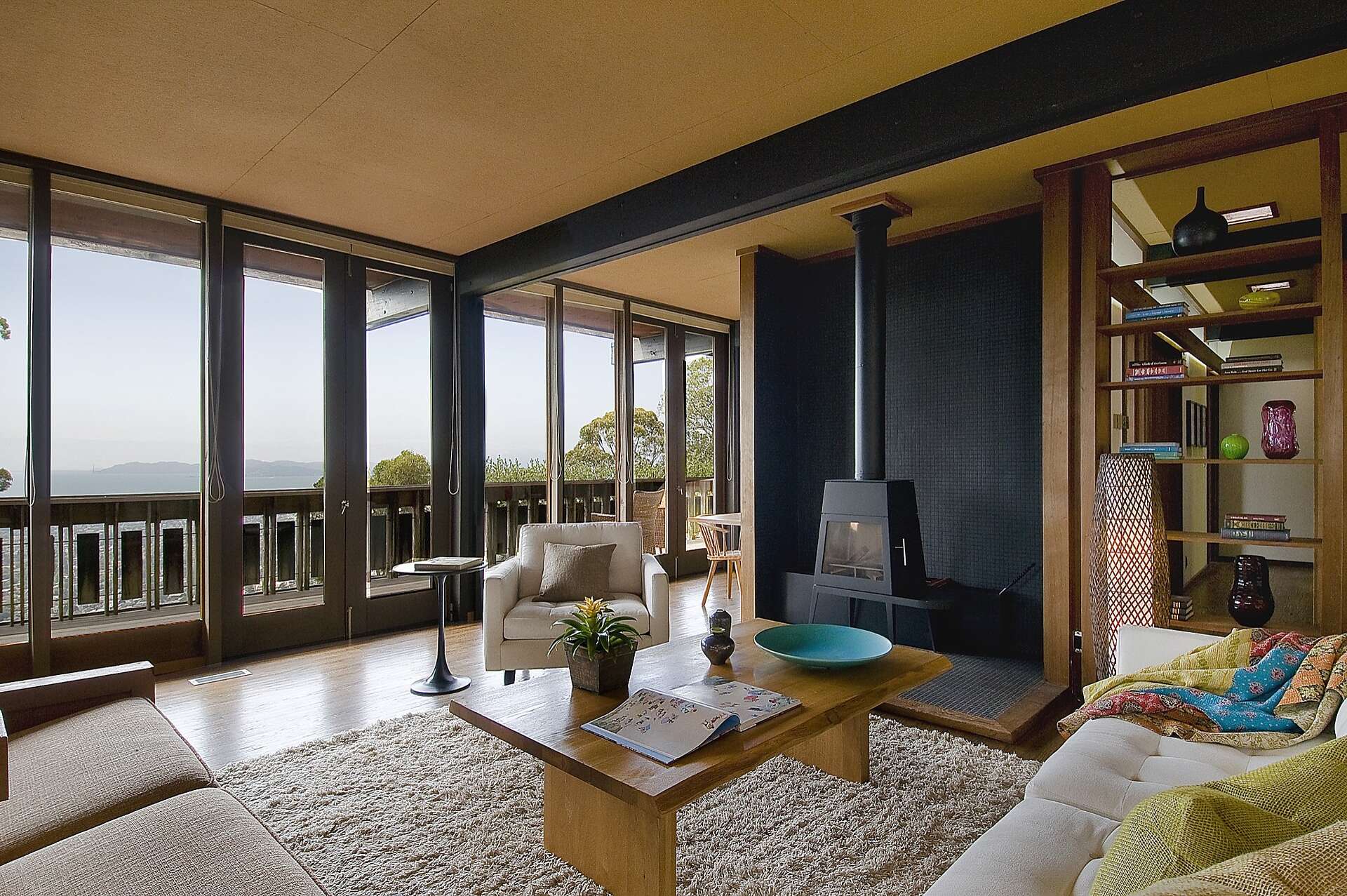 Berkeley midcentury merges rustic with the sublime
