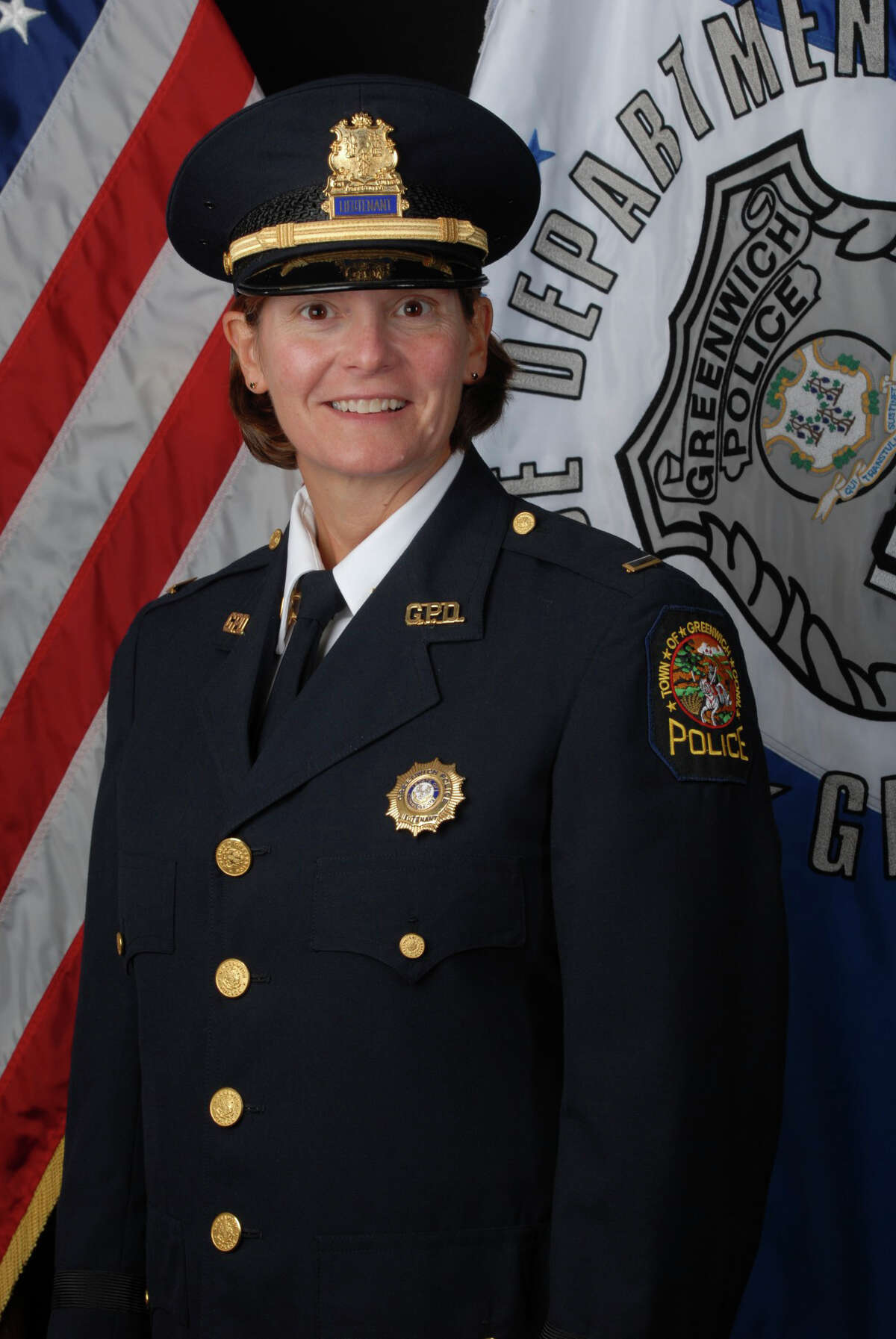 Greenwich Police Capt. Pamela D. Gustovich.