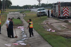 Tanker spills gasoline down culvert in S.A.