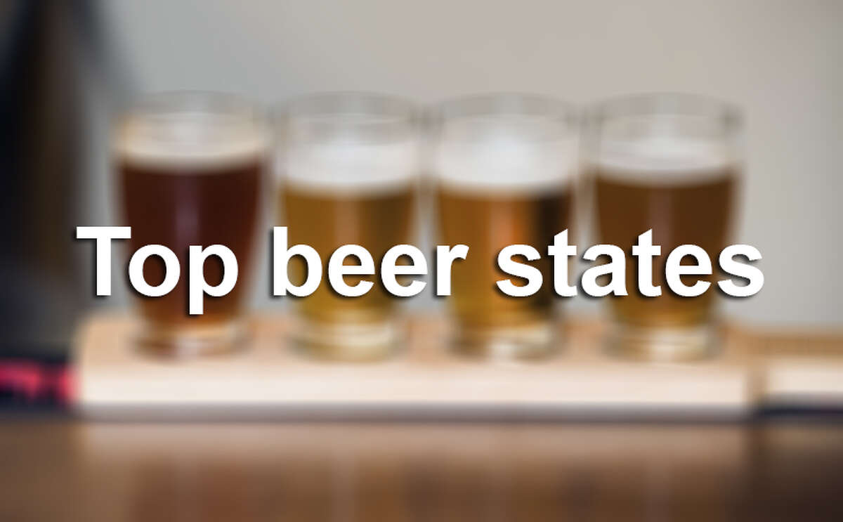 Click through the slideshow to see the top 10 states for alcohol consumption in the United States.