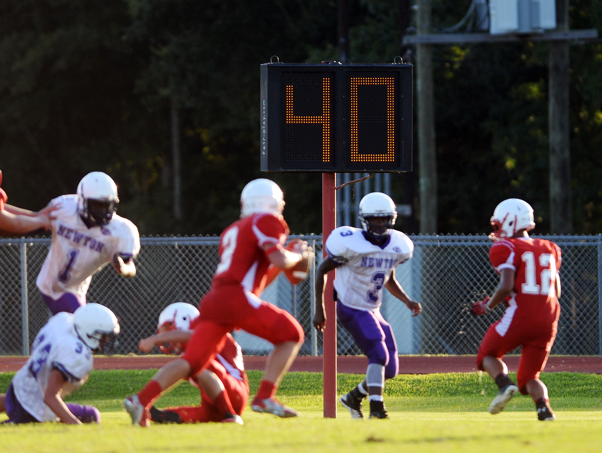 Teams adjusting to new 40second play clock