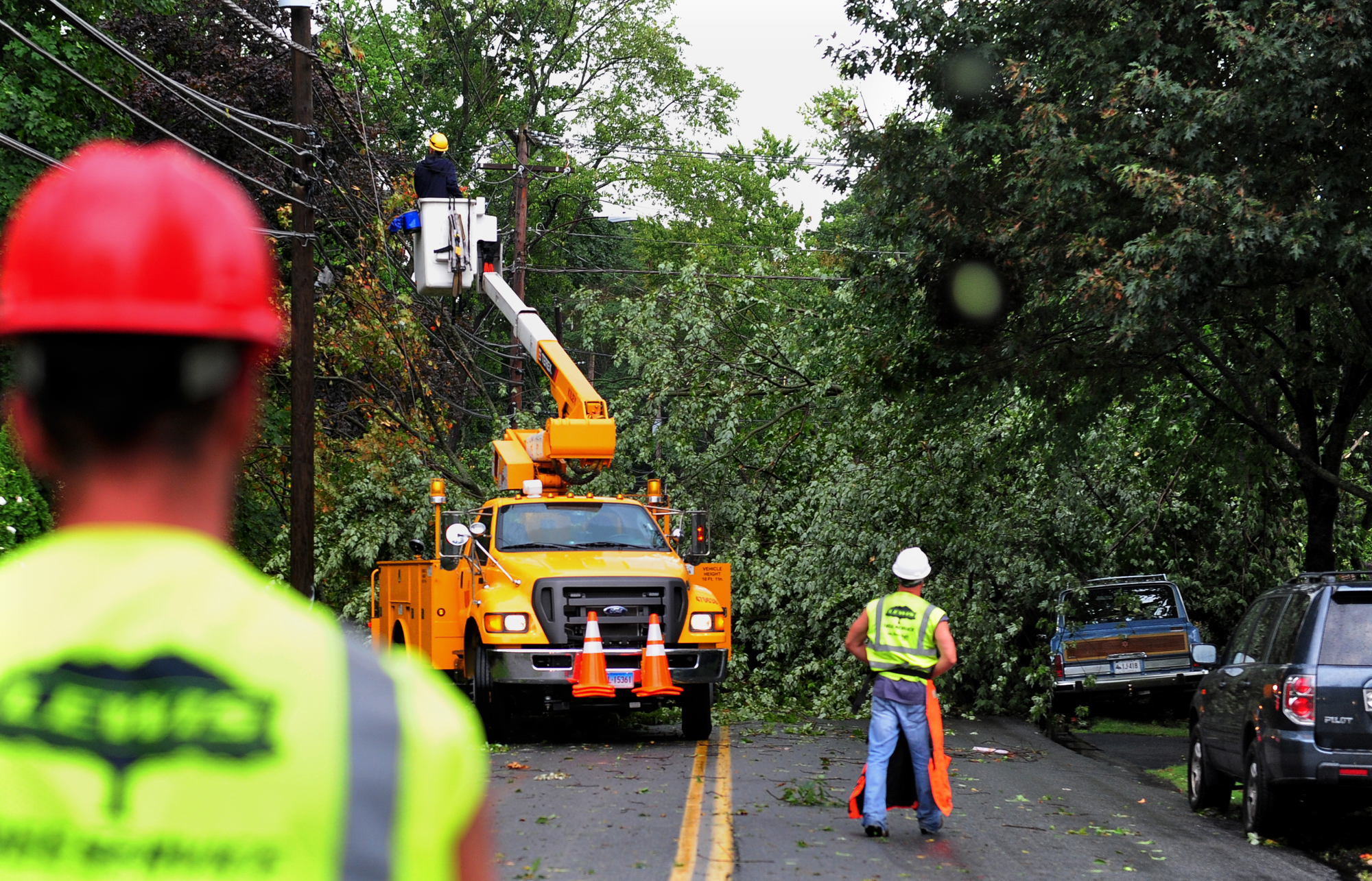 Trees Uprooted Power Kod As Storms Wallop Fairfield