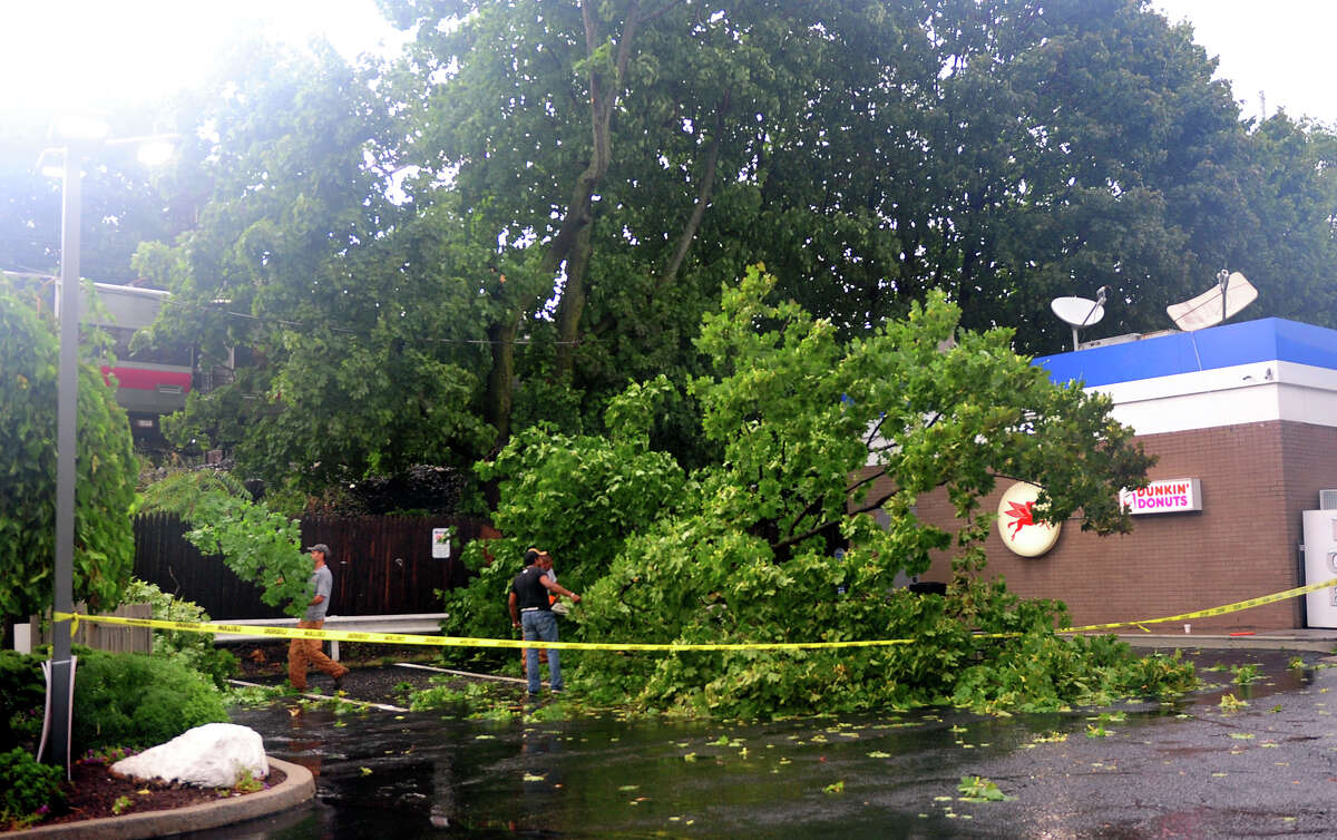 Severe Storm Causes Flooding Downed Trees 