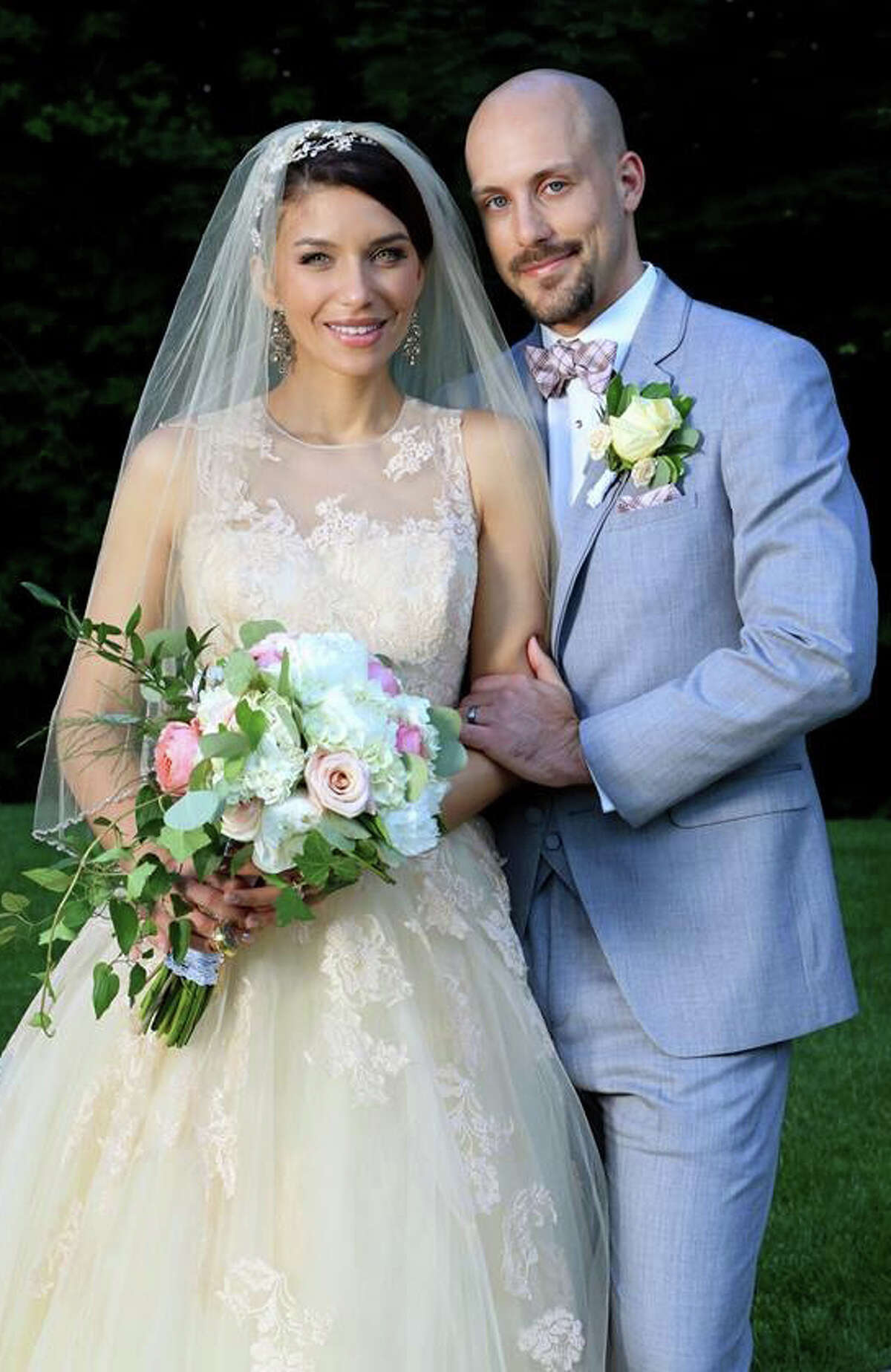 Juliana Jay Harkavy and Peter Christopher Kupchick, son of state Rep. Brenda Kupchick and Peter Kupcoick, were married June 19. Fairfield CT. August 2014.