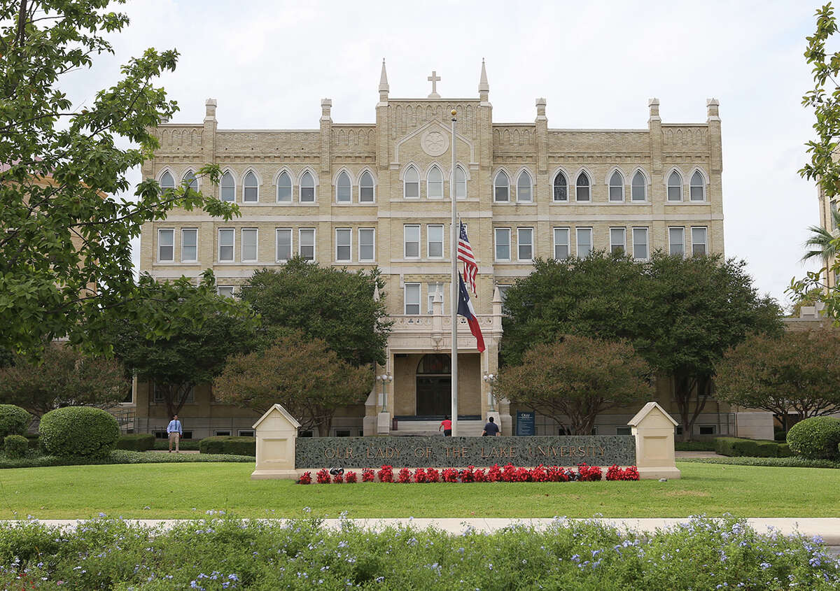 50. Our Lady of the Lake University, San Antonio Percentage of Hispanic enrollment: 55 percent Graduation rate: 27 percent Retention rate: 60 percent Admissions rate: 66 percent Tuition and Fees: $24,596 Source: BestColleges.com
