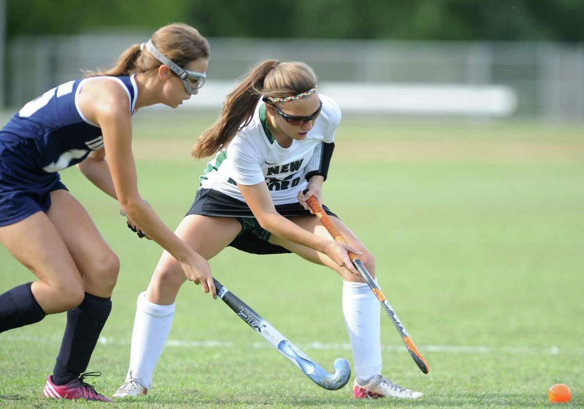 Photos from New Milford's 5-0 win over Immaculate in the girls field hockey game at New Milford High School in New Milford, Conn. Wednesday, Sept. 10, 2014.