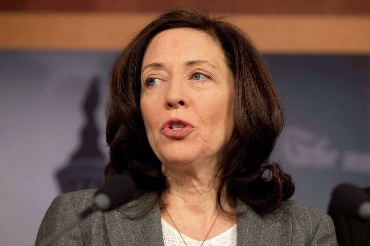 In this Dec. 6, 2012 file photo, Sen. Maria Cantwell, D-Wash. speaks during a news conference on Capitol Hill in Washington. On July 30, 2014, Cantwell, chairwoman of the Senate Committee on Small Business & Entrepreneurship, introduced legislation that would make it easier for women-owned companies to get loans and government contracts. (AP Photo/Jacquelyn Martin, File)
