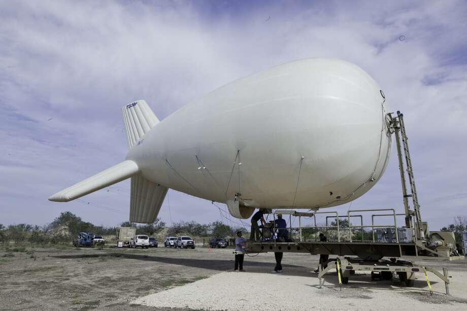 Surveillance balloons help agents along Texas-Mexico border - San ...