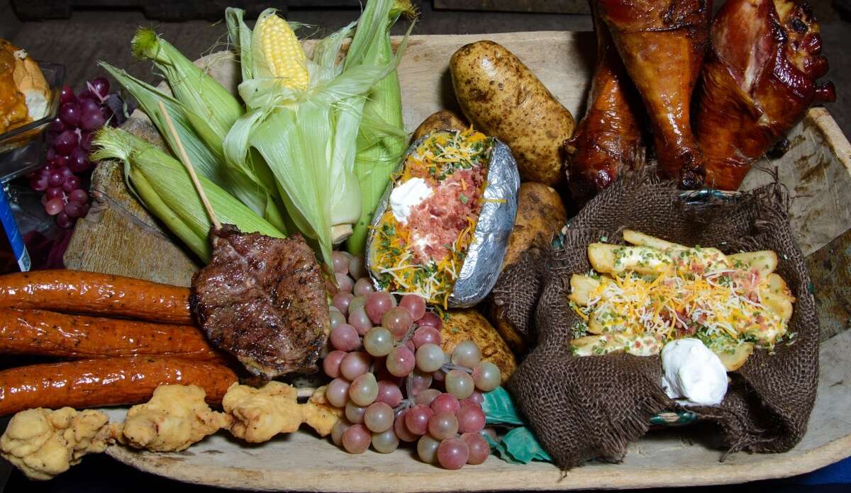 Photographed is an assortment of food that will available at the 2014 Texas Renaissance Festival.