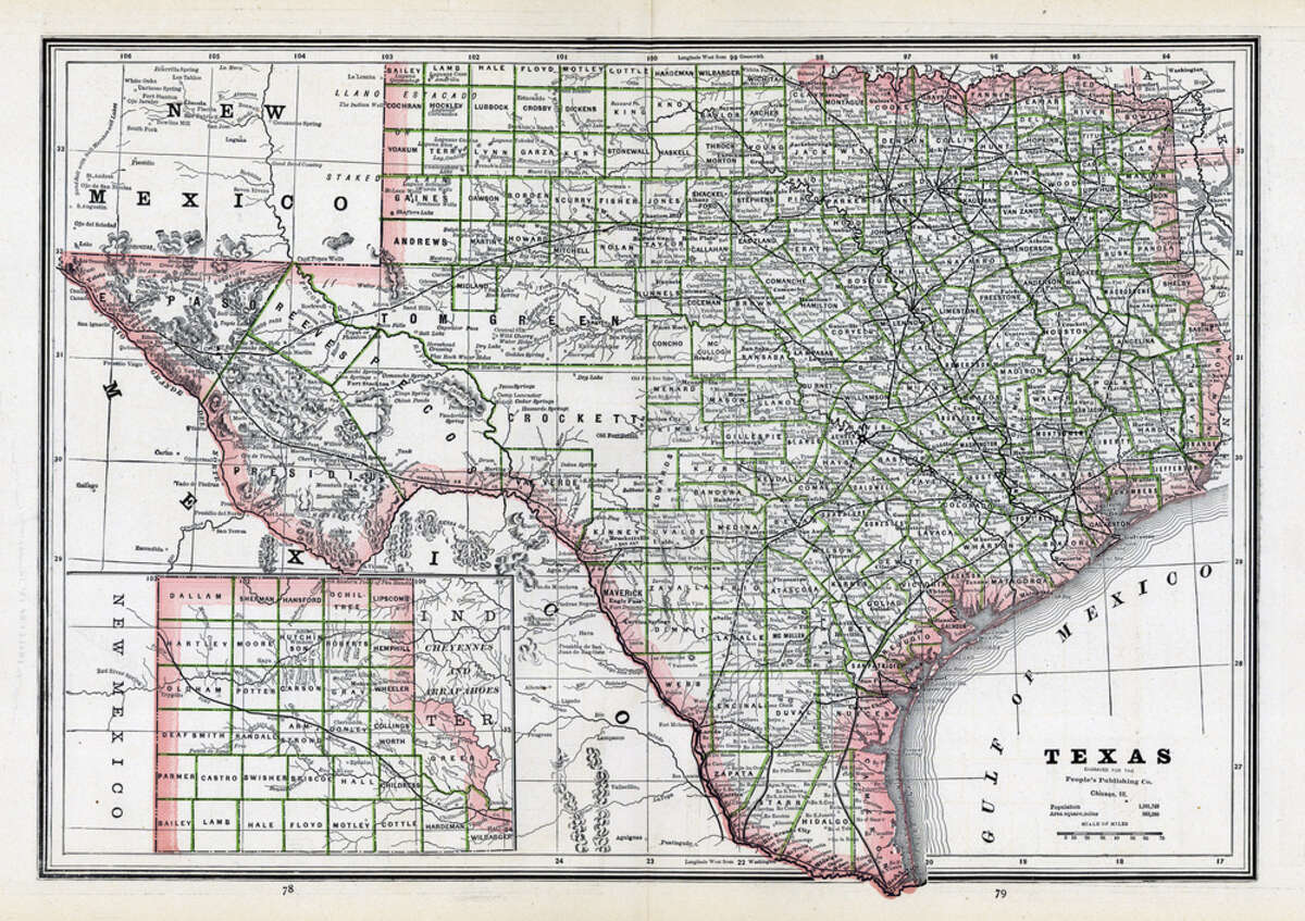 Reprint of 1849 Texas map is the most popular one sold by state