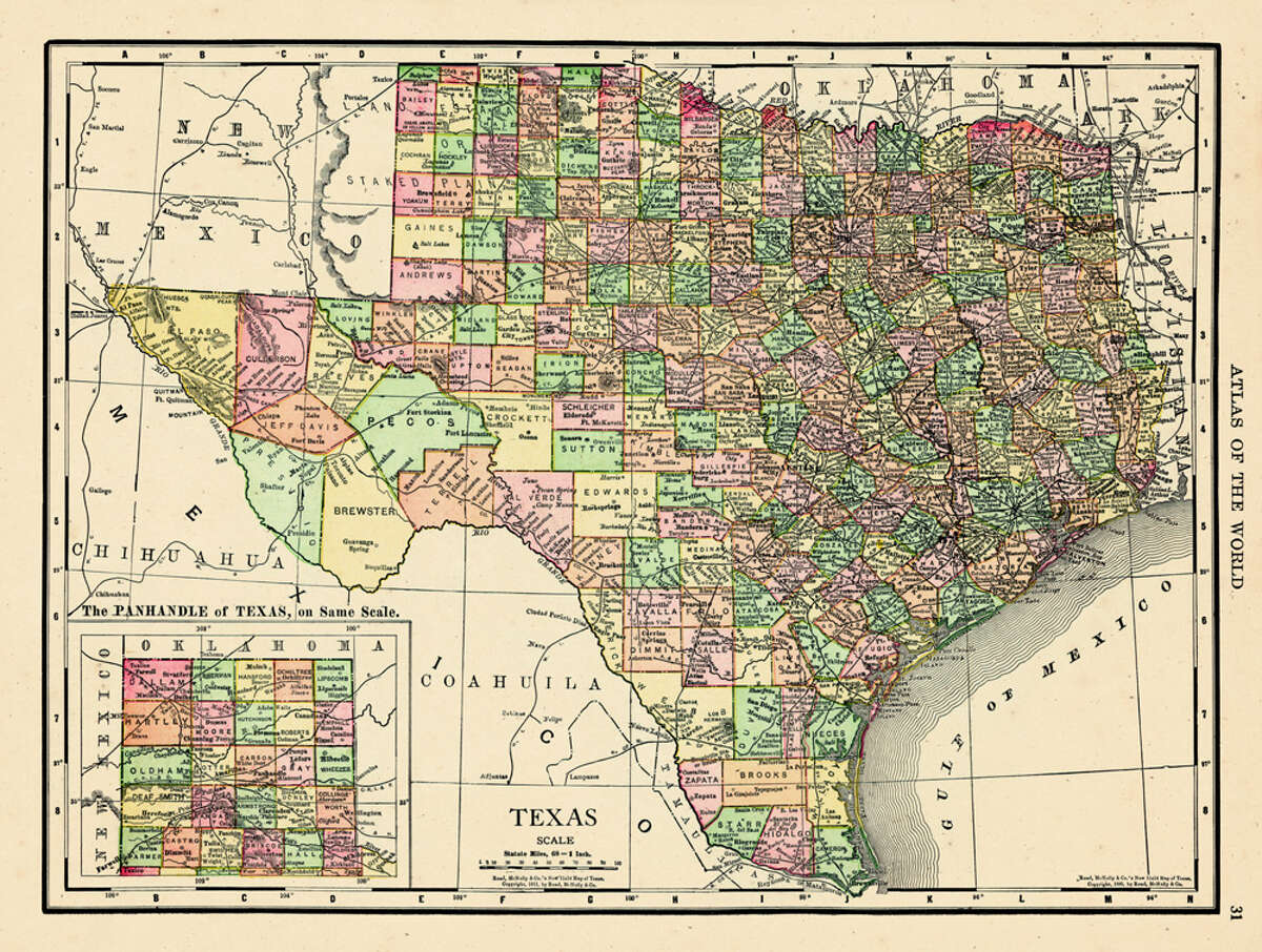 Reprint of 1849 Texas map is the most popular one sold by state