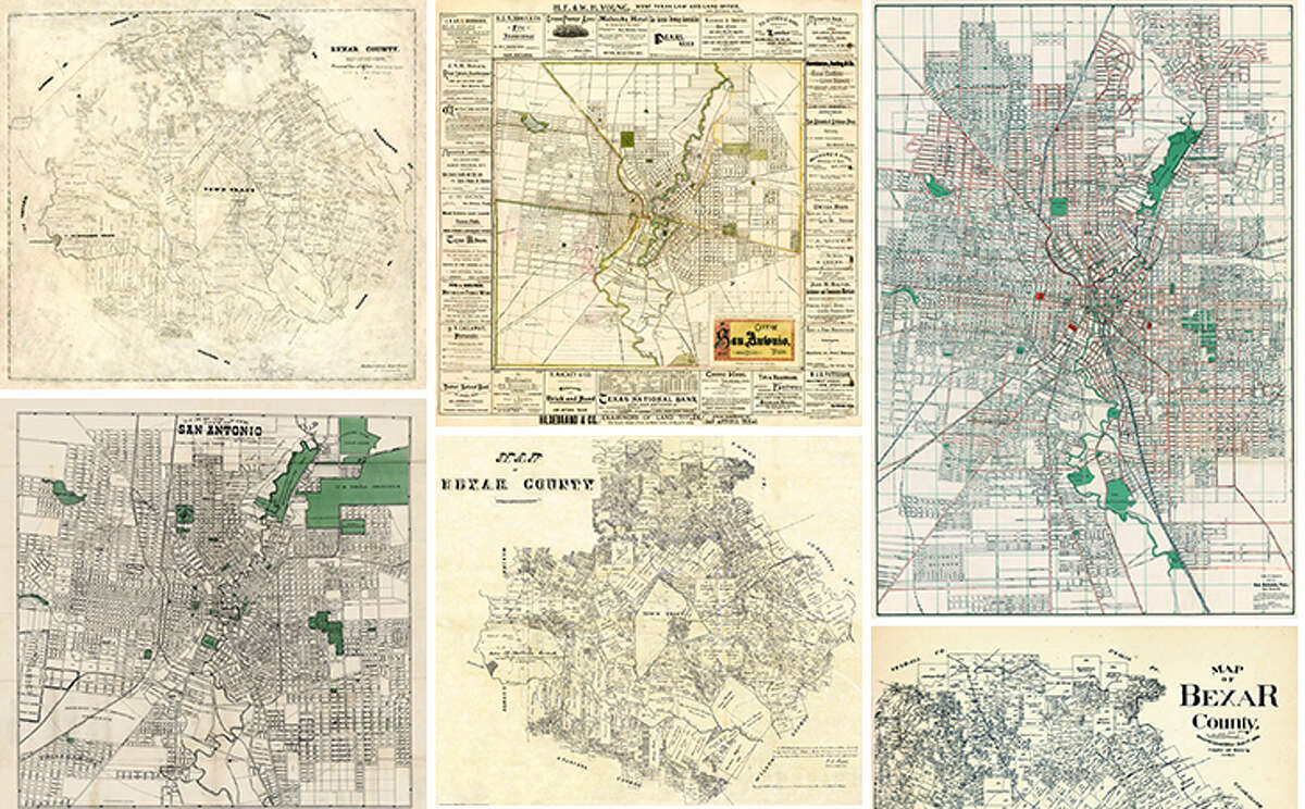 Maps dating back to the 1700s show how San Antonio, South Texas counties and the Lone Star State took shape over the years.
