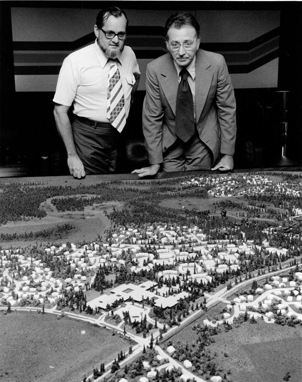 The Woodlands then and now