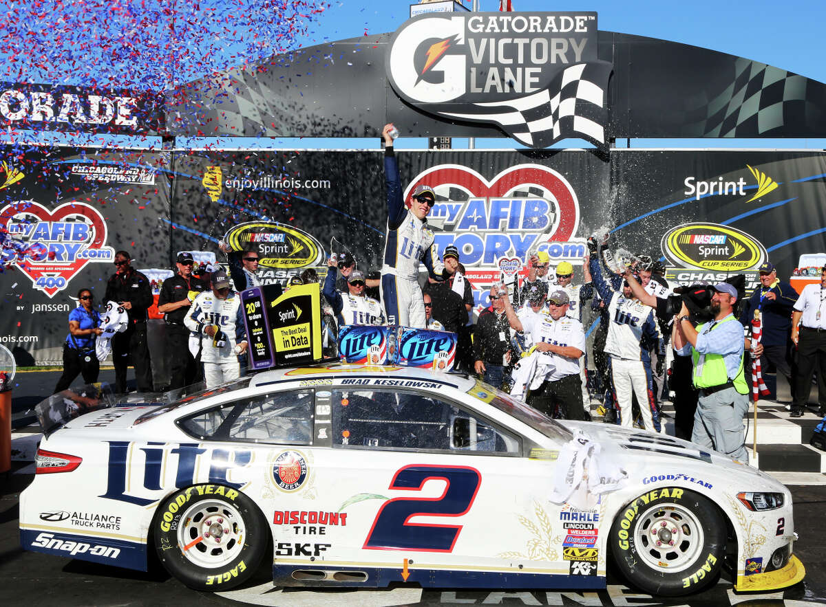 Brad Keselowski Wins Chase Opener