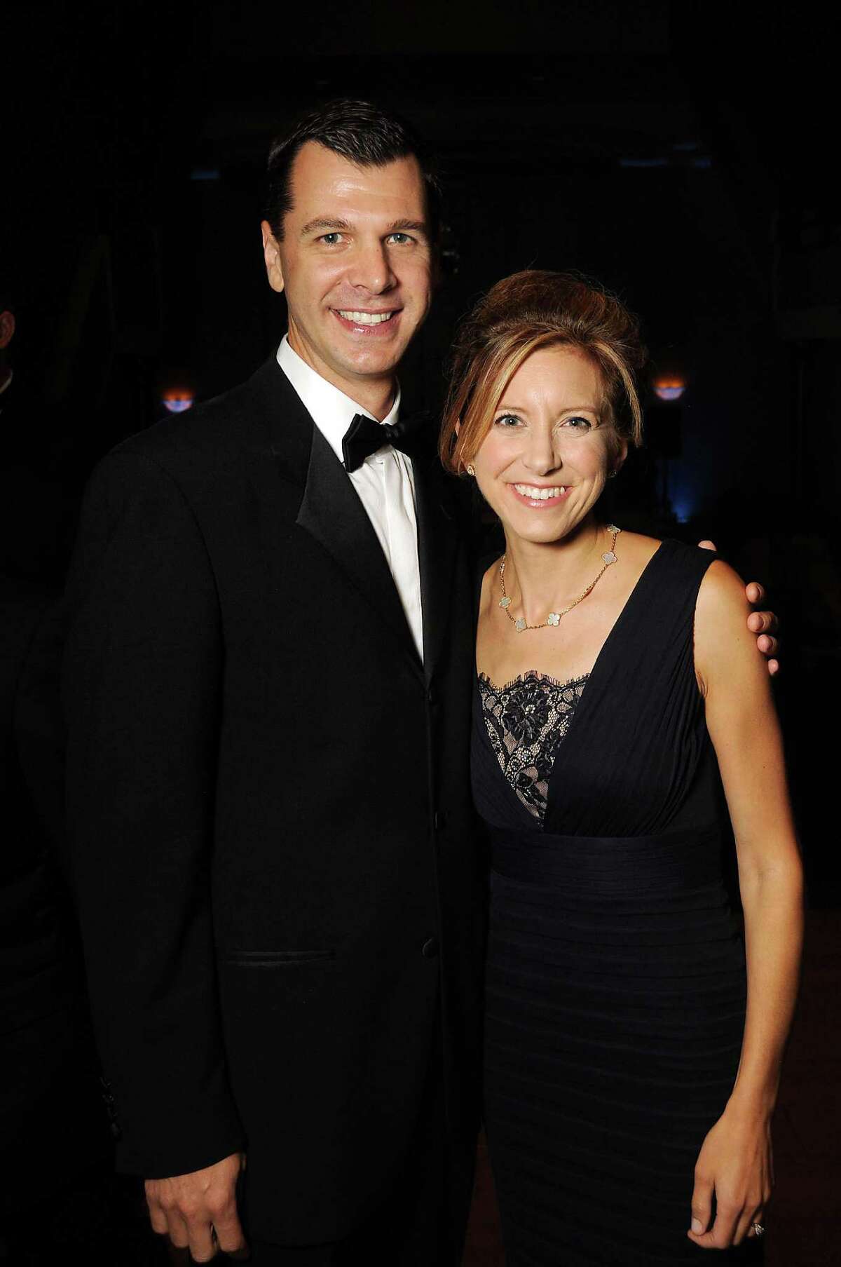 Houston Symphony executive director Mark Hanson and his wife Christina Hanson