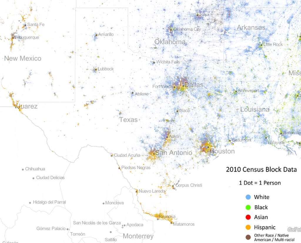 Racial Dot Map How Racially Diverse Are American Cities Check - Racial Dot Map Racial Dot Map San Antonio Express News racial dot map how racially diverse are american cities check - racial dot map racial dot map san antonio express news