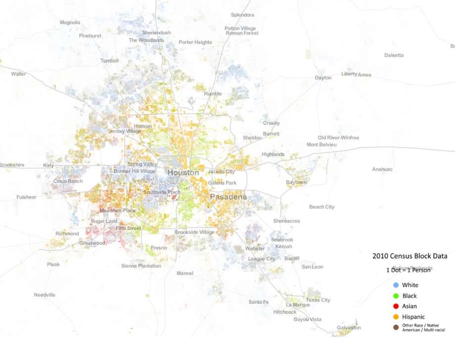 Stunning diversity map shows San Antonio's racial divide - San Antonio ...