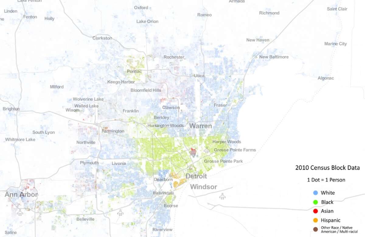 Stunning diversity map shows San Antonio's racial divide