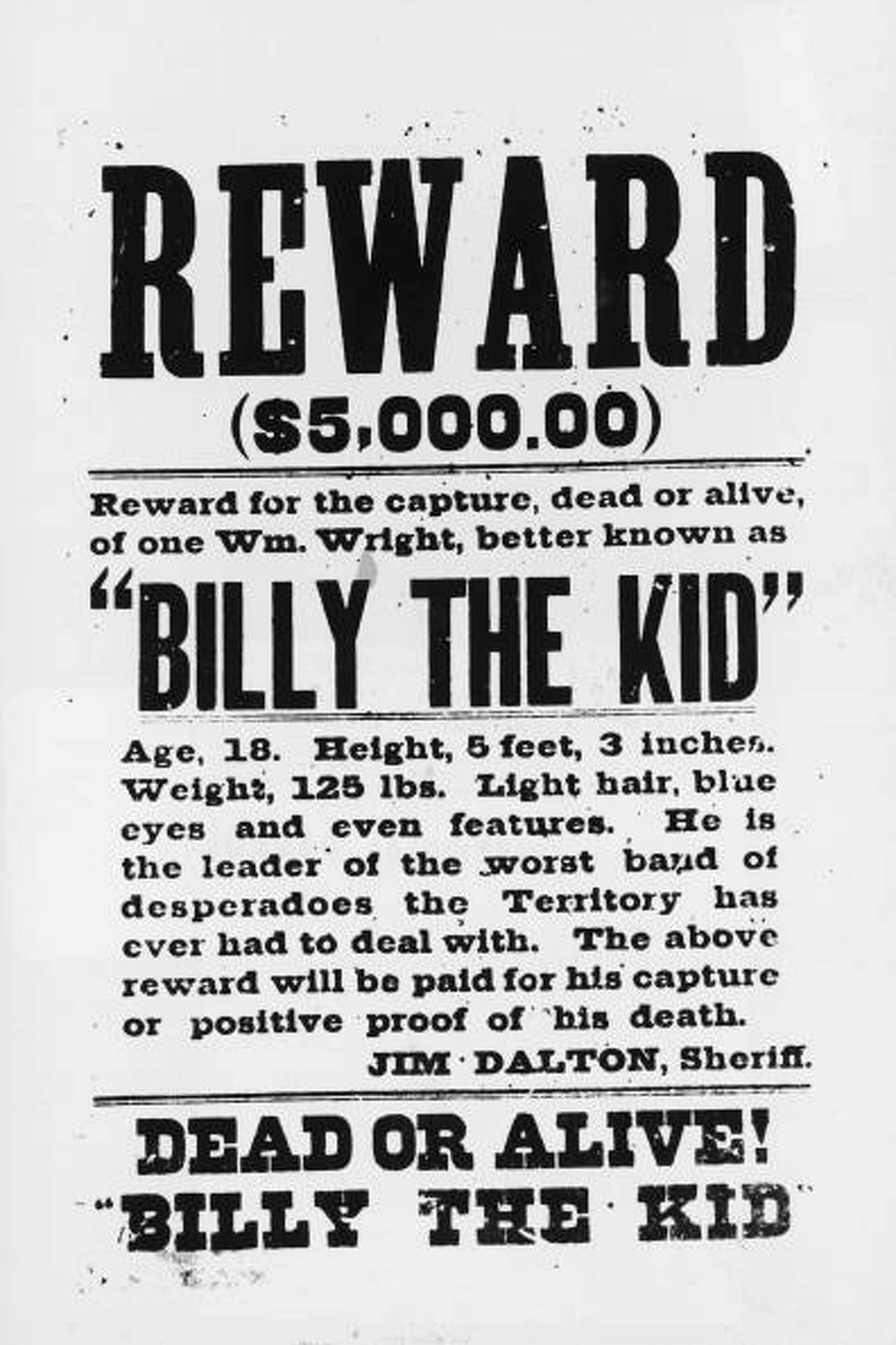 On the day he escaped from jail, 9 things to know about Billy the Kid, image size:1920x2880