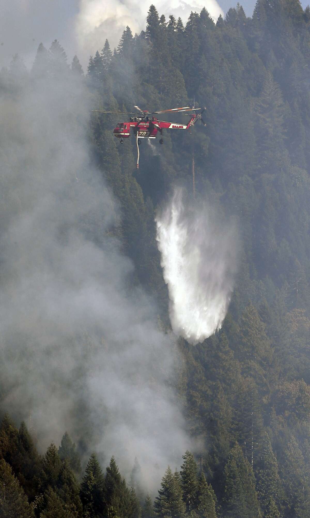 Boles Fire roars through Weed, burning homes, forcing evacuations