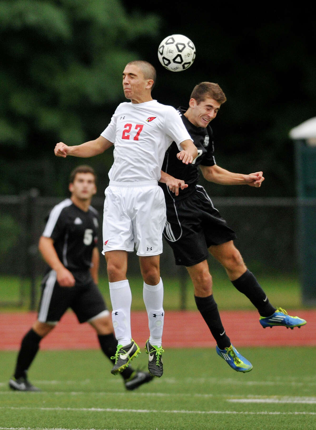 Greenwich boys soccer team tops Trumbull