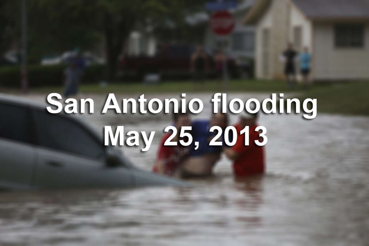 A flood-monitoring software package developed and used in Europe has been installed in San Antonio to help emergency responders plan for and react to life-threatening storms. Here are images of San Antonio's last major flood.