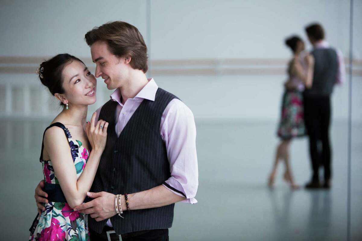 First soloist Yuriko Kajiya and first soloist Jared Matthews have been dancing together over ten years. The couple have made Houston their home since July and joined the Houston Ballet as soloists. Matthews is a native Houstonian, and Kajiya, a native of Nagoya, Japan. Formerly soloists at the American Ballet Theatre, the couple will collaborate in Houston during the 2014-15 season beginning in August 2014 with the showpiece Paquita. Friday, Sept. 12, 2014, in Houston. ( Marie D. De Jesus / Houston Chronicle ) Friday, Sept. 12, 2014, in Houston. ( Marie D. De Jesus / Houston Chronicle )