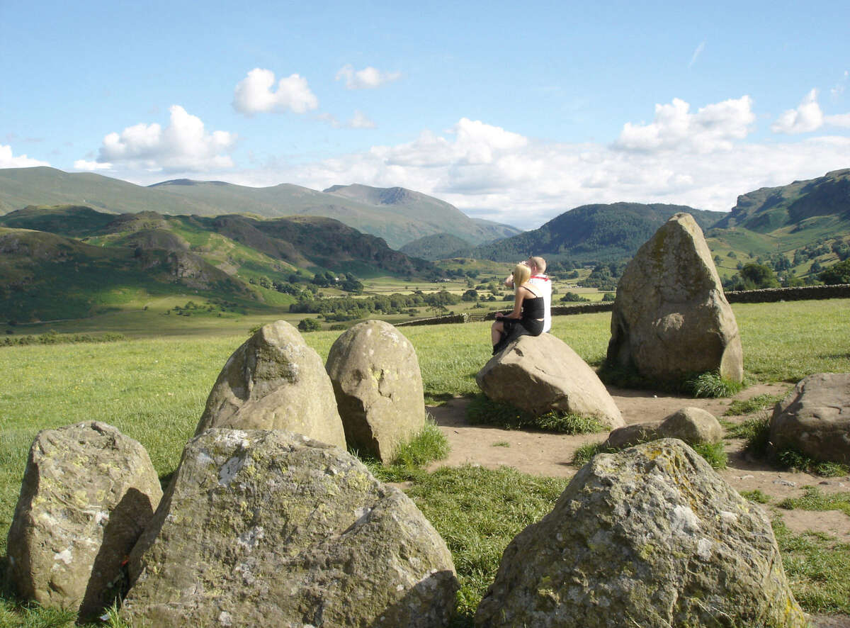Sitting on a stone at the Castlerigg circle, in England’s Lake District, inspires contemplation.
