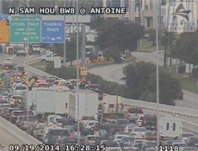 4-vehicle Accident Shuts Down North Beltway At Rush Hour