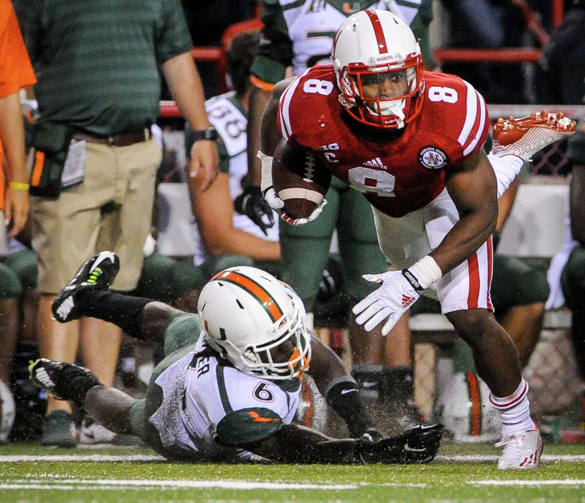 Abdullah leads No. 24 Nebraska to wild win over Miami