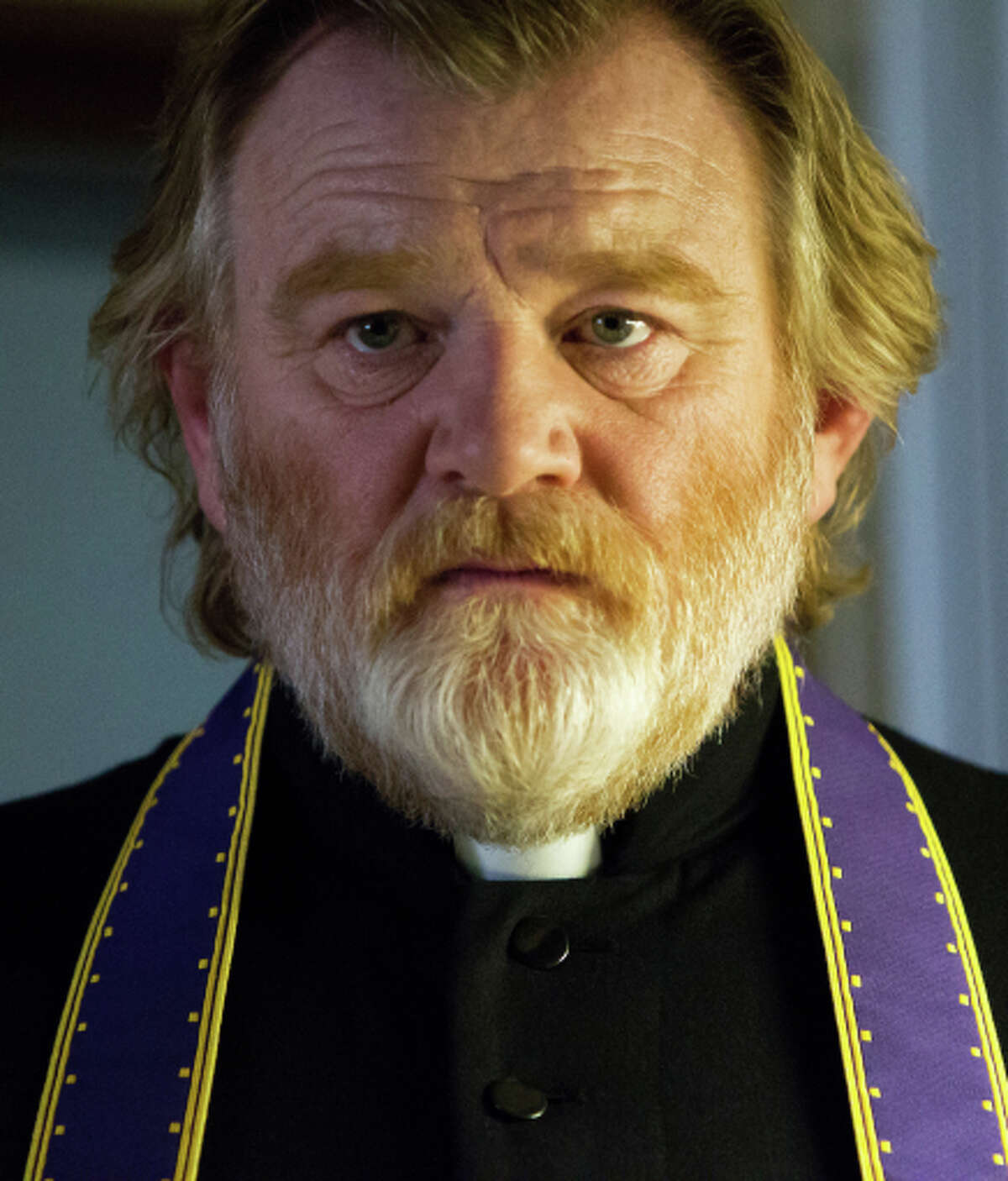 Brendan Gleeson as a priest in trouble in “Calvary”: A smart move about demons.