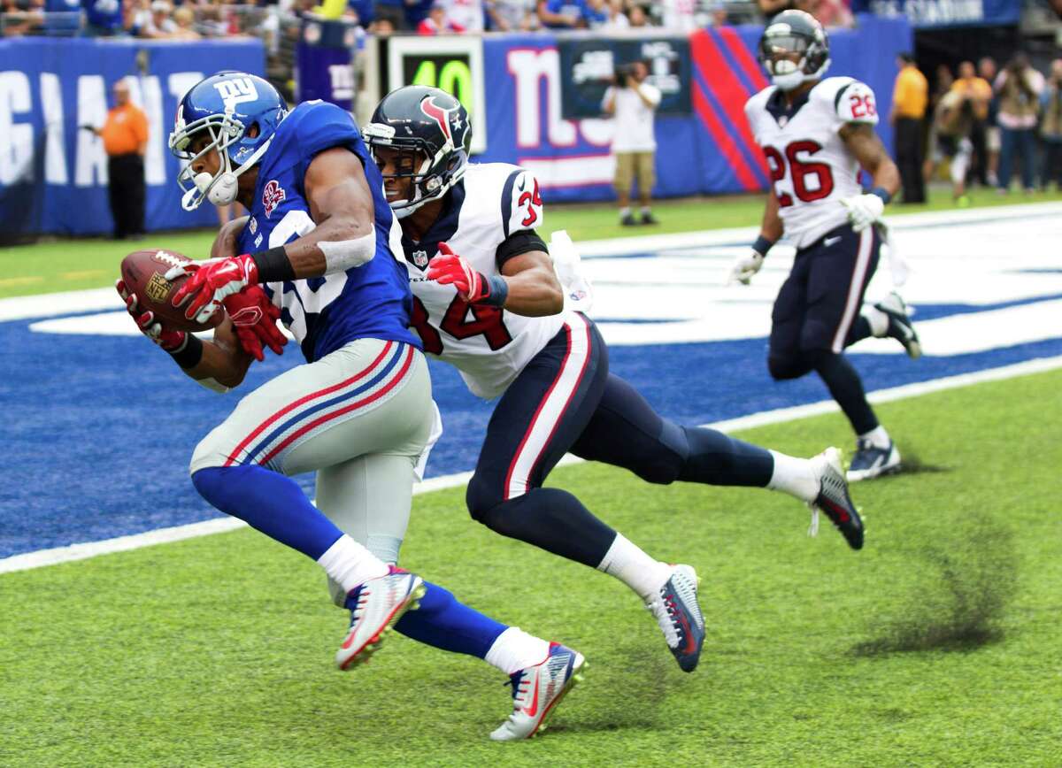 Jennings rushes for 176 yards, Giants beat Texans