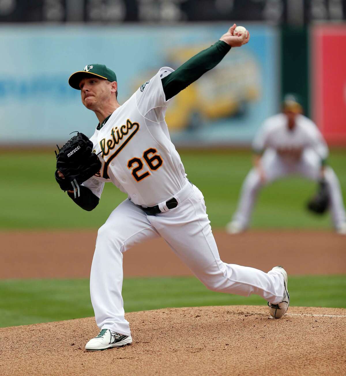 Oakland Athletics' Scott Kazmir will be held out of games for the first week of Cactus League play.