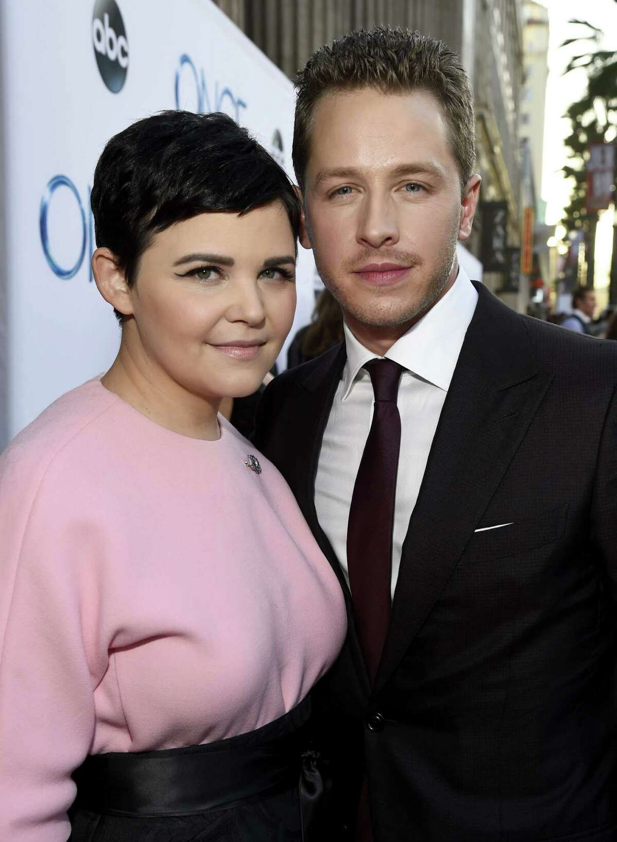 Actress Ginnifer Godwin and Actor Josh Dallas attend a screening of ABC's "Once Upon A Time" Season 4 at the El Capitan Theatre on September 21, 2014 in Hollywood, California.