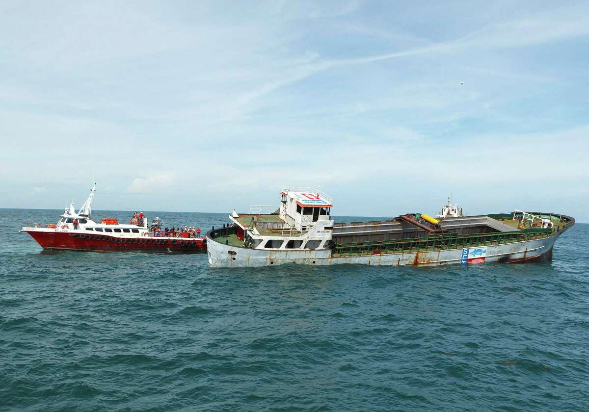 Cargo vessel sunk in Gulf of Mexico to expand Texas reef