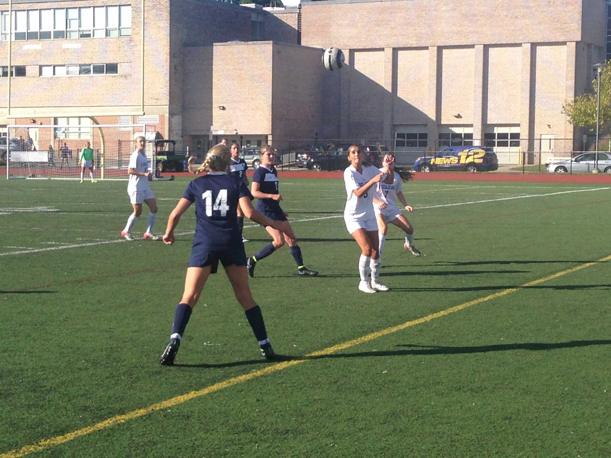 Staples strikes early in girls soccer win over Ludlowe