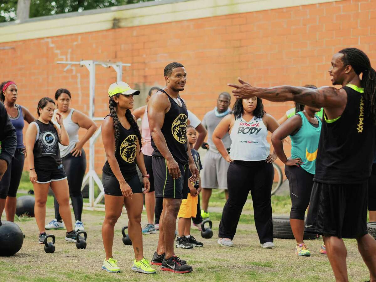 A fitness workout with the family in mind