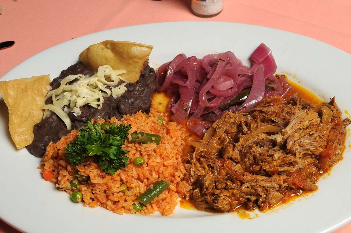 40. Pico’s Cuisine: Mexican/Tex-Mex Entree price: $$ Where: 3601 Kirby Phone: 832-831-9940 Website: picos.net Read Alison Cook's review of Pico’s Pictured above: The cochinita pibil: Achiote marinated pork baked in banana leaves