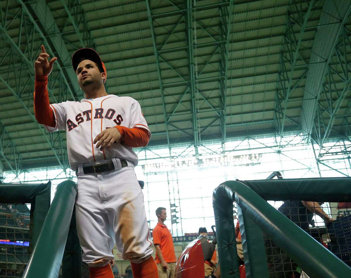 Jose Altuve broke Craig Biggio's hit record while Craig Biggio