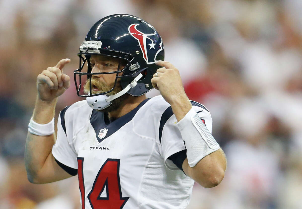 Ryan Fitzpatrick named Texans' starting QB: 'He's earned it'