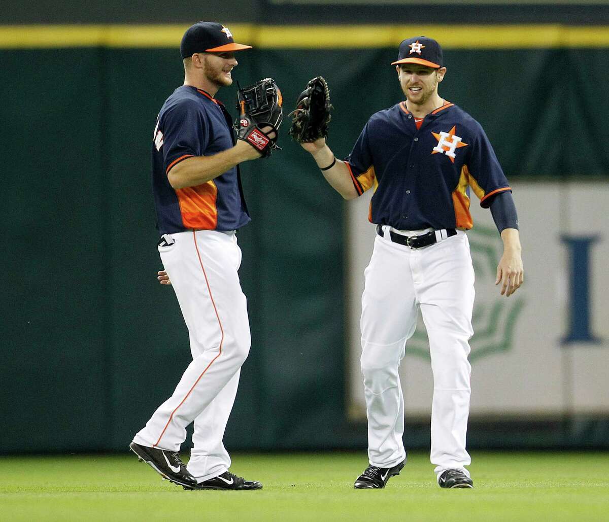 Astros outfielders making their case for future