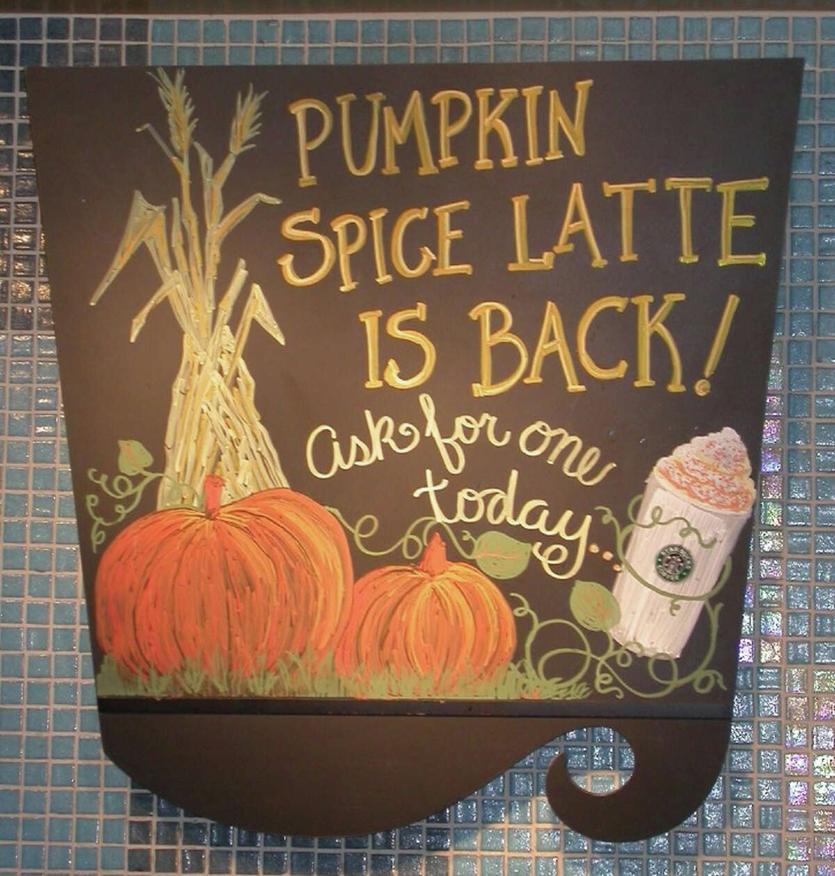 Pumpkin spice latte is back at Starbucks, and seemingly everywhere else.