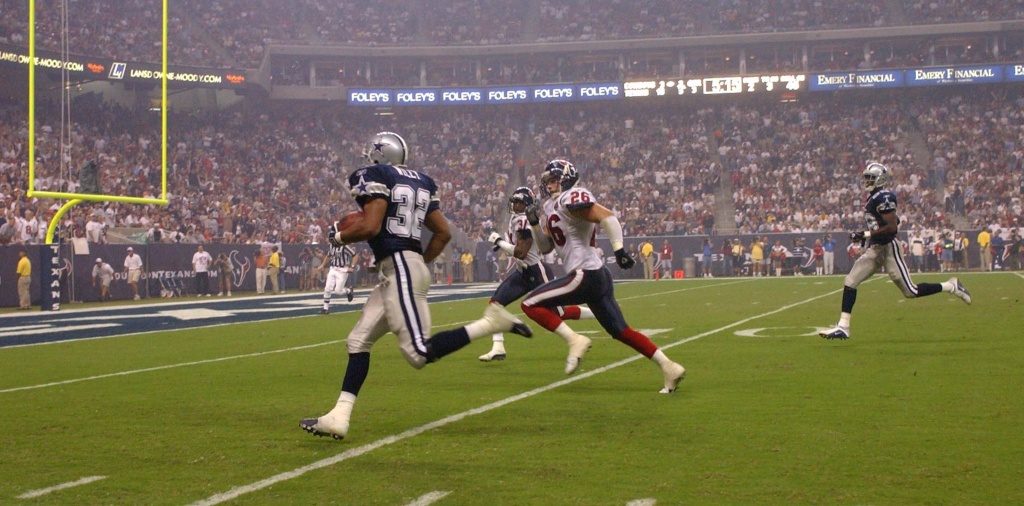 Offensive Tackle Jimmy Herndon Celebrates Victory over Dallas Cowboys, the  First Win in Franchise History, Houston, September 8, 2002, All Works